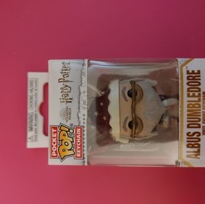 Dumbledore and Nearly Headless Nick key chains